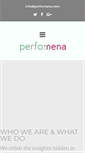 Mobile Screenshot of performena.com